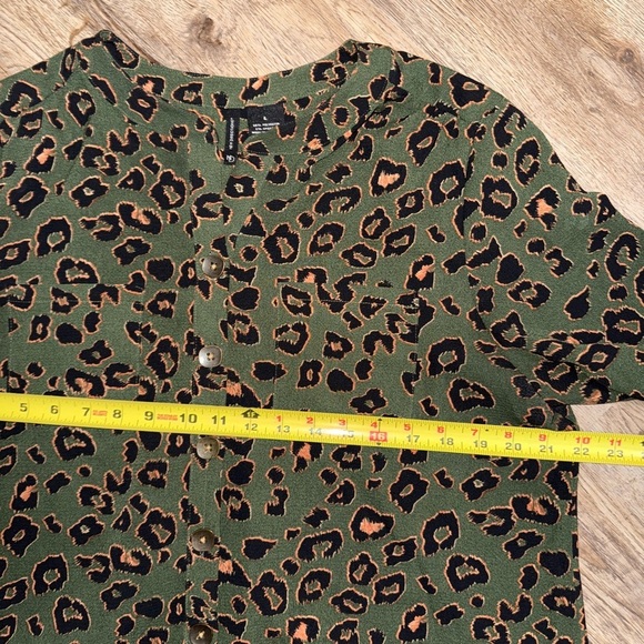 New Directions • Green Cheetah Print Tunic - Picture 5 of 10